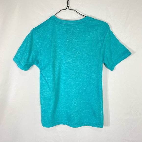 U.S. Polo Assn. Boys Turquoise Pocket Front Henley Tee - Picture 5 of 6